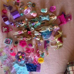 Barbie Dolls and random Accessories